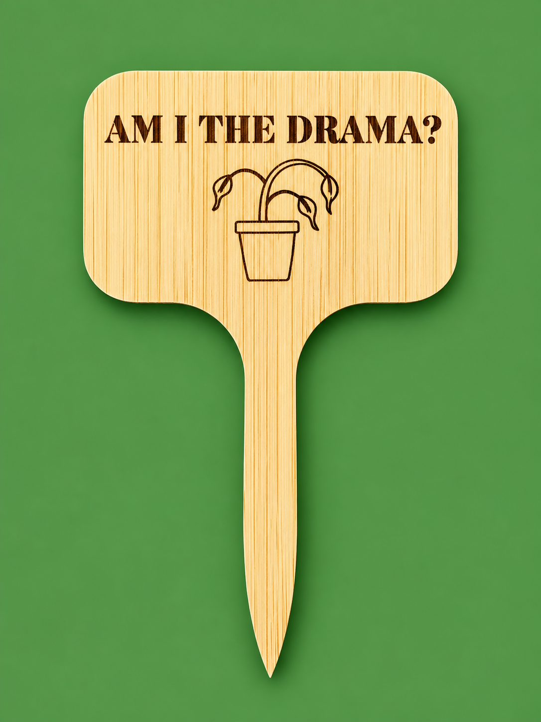 Snarky Plant Stakes