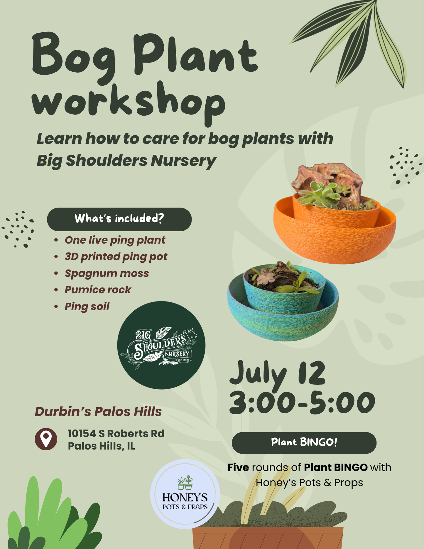 Bog Plant Workshop with BSN