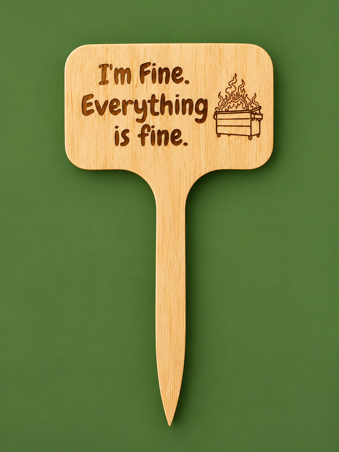 Snarky Plant Stakes